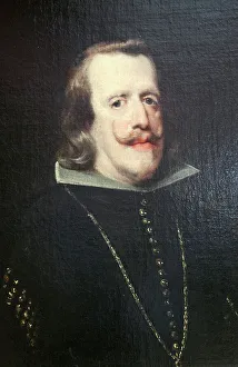Portrait of Philip IV of Spain, c1656-c1660. Artist: Diego Velasquez Portrait of Philip IV of Spain, c1656-c1660. Artist: Diego Velasquez