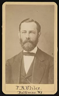 Portrait of Philip Reese Uhler (1835-1913), Circa 1860s. Creator: Thomas P Varley