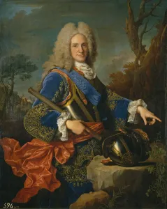 Philip V Prints: Portrait of Philip V (1683-1746), King of Spain, 1723. Artist: Ranc, Jean (1674-1735)