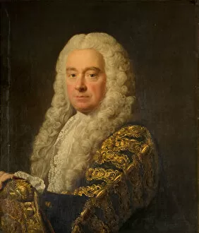 Allen Gallery: Portrait of Philip Yorke, 1st Earl of Hardwicke, 1750-64. Creator: Allan Ramsay