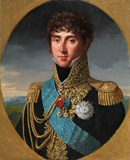 Portrait of Philippe Antoine d'Ornano, Comte de l'Empire (1784-1863), 1814. Creator: Lefevre, Robert (1756-1830). Portrait of Philippe Antoine d'Ornano, Comte de l'Empire (1784-1863), 1814. Creator: Lefevre, Robert (1756-1830)