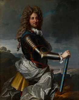 Sceptre Gallery: Portrait of Philippe Duc d Orleans (1674-1723), 1710-1717