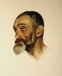 Portrait of the philosopher Lev Shestov (1866-1938). Creator: Sorin, Saveli Abramovich (1878-1953)
