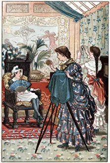 Career Collection: Portrait photography as a fitting career for a young woman, 1884