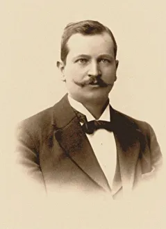 Portrait of the physicist Paul Drude (1863-1906)