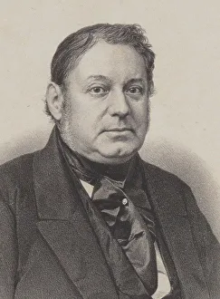 Portrait of pianist and composer Amedee Mereaux (1802-1874). Creator: Sorrieu