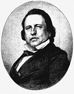 Portrait of the pianist and composer Carl Haslinger (1816-1868). Creator: Anonymous