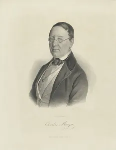 Meyer Prints: Portrait of the pianist and composer Charles Mayer (1799-1862), ca 1854. Creator