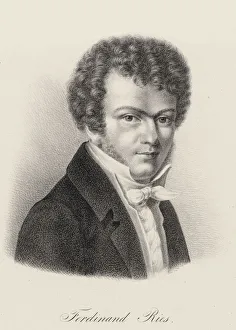 Portrait of pianist and composer Ferdinand Ries (1784-1838), c. 1830. Creator: Anonymous