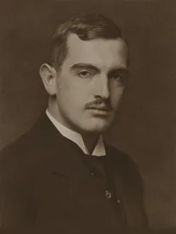 Portrait of the pianist and composer Fridtjof Backer-Grøndahl (1885-1959), 1922. Creator: Rude, Ernest (1871-1948)