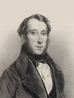 Achille 1800 1857 Prints: Portrait of pianist and composer George Alexander Osborne (1806-1893)
