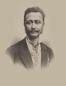 Zichy Prints: Portrait of pianist and composer Géza Zichy (1849-1924), c. 1900. Creator: Anonymous