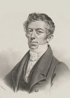 Portrait of pianist and composer Johann Peter Pixis (1788-1874). Creator: Vigneron