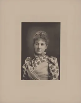 And D Prints: Portrait of the pianist and composer Liza Lehmann (1862-1918). Creator: Photo studio W