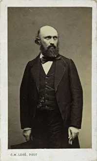 Portrait of the pianist and composer Louis Lacombe (1818-1884)