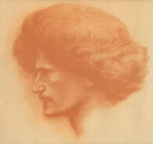 Pre Raphaelites Prints: Portrait of the pianist, composer and politician Ignacy Jan Paderewski