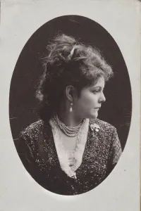 Portrait of pianist and composer Sophie Menter (1846-1918), 1893. Creator: Mieczkowski
