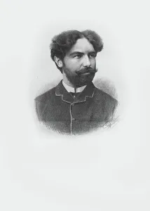 Portrait of the pianist and composer Stéphan Elmas (1864-1937), 1887. Creator: Eigner, Ignaz (1854-1922)