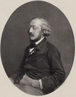 Portrait of the pianist and composer Stephen Heller (1813-1888), 1860