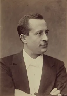 1899 Prints: Portrait of the Pianist and conductor Alexander Siloti (1863-1945), 1899