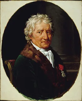 Robert Jacques Louis Lefevre Prints: Portrait of Pierre-Alexandre Monsigny (1729-1817), composer, 1813. Creator: Robert Lefevre