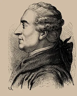 Portrait of Pierre-Augustin Caron de Beaumarchais (1732-1799), 1889