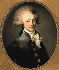 Danloux Prints: Portrait of Pierre-François-Jean du Cluzel