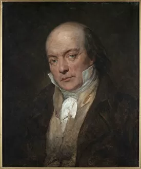 Beranger Gallery: Portrait of Pierre-Jean de Beranger (1780-1857), 1828
