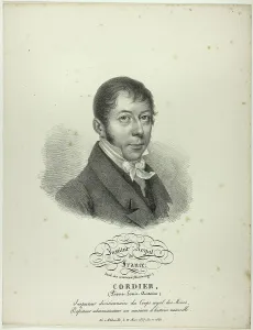Geologist Prints: Portrait of Pierre-Louis-Antoine Cordier, c. 1825. Creator: Julien Leopold Boilly