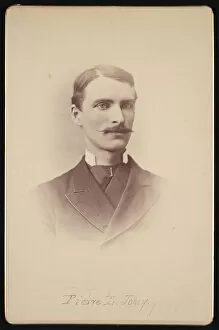 Cabinet Card Gallery: Portrait of Pierre Louis Jouy (1856-1894), March 1881. Creator: Unknown