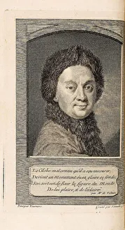 Portrait of Pierre Louis Moreau de Maupertuis (1698-1759), 1752. Creator: Daullé, Jean (1703-1763)