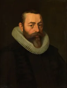 Vereenigde Oostindische Compagnie Prints: Portrait of Pieter Dircksz Hasselaer (1554-1616), after c.1610. Creator: Unknown