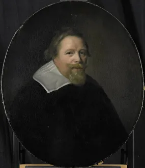 Vereenigde Oostindische Compagnie Prints: Portrait of Pieter Sonmans, Director of the Rotterdam Chamber of the Dutch East India Company