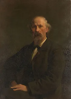 Jong Pieter De Josselin De Prints: Portrait of Pieter Stortenbeker (1828-1898)