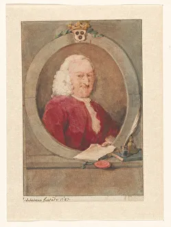 Schouman Aert Van Prints: Portrait of Pieter van Bleiswijk, 1787. Creator: Aert Schouman