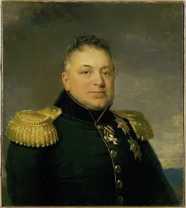 Braid Prints: Portrait of Piotr Meller-Zakomelsky (1755-1823), 1823. Creator: George Dawe