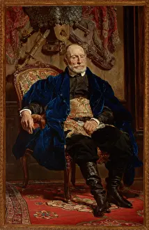 Matejko Prints: Portrait of Piotr Moszynski, 1874. Creator: Jan Matejko