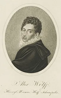 Ca 1820 Collection: Portrait of Pius Alexander Wolff (1782-1828), ca 1820. Creator: Rossmaesler, Johann Adolf