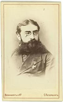 Photo Studio Wesenberg Gallery: Portrait of the playwright and theatre director Vladimir Nemirovich-Danchenko (1858-1941)
