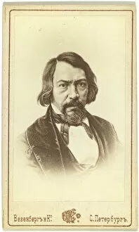 Photo Studio Wesenberg Gallery: Portrait of the Poet Aleksey Khomyakov (1804-1860), 1850s