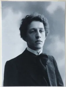 State Central Literary Museum Prints: Portrait of the Poet Alexander Blok (1880-1921)