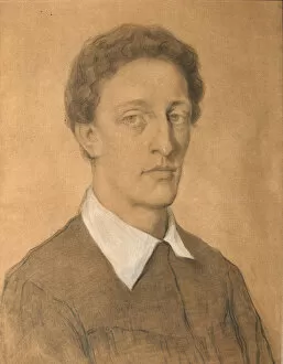 Portrait of the poet Alexander Blok (1880-1921), 1906. Artist: Gippius, Tatyana Nikolaevna (1877-?)
