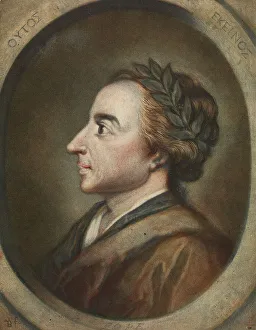 Graphics Prints: Portrait of poet Alexander Pope (1688-1744)