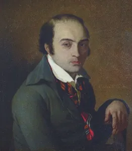 1794 Prints: Portrait of the poet Andre Chenier (1762-1794), 1794