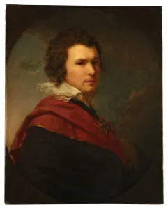 Johann Baptist Prints: Portrait of the poet Apollon Alexandrovich Maykov (1761-1838)