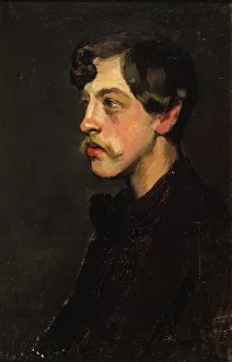 Portrait of the poet Camille Mauclair (1872-1945), c. 1895