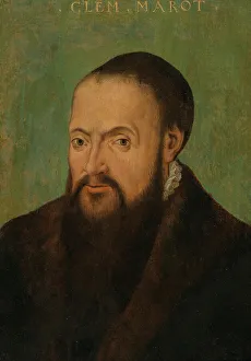 Portrait of the Poet Clement Marot (1496-1544), First Half of 16th cen