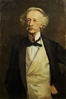 Portrait of the poet Coventry Patmore (1823-1896). Creator: Eves