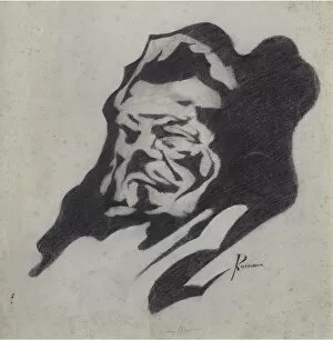 Portrait of the poet Giosue Carducci (1835-1907), 1906
