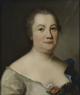 Portrait of the poet Hedvig Charlotta Nordenflycht (1718-1763)